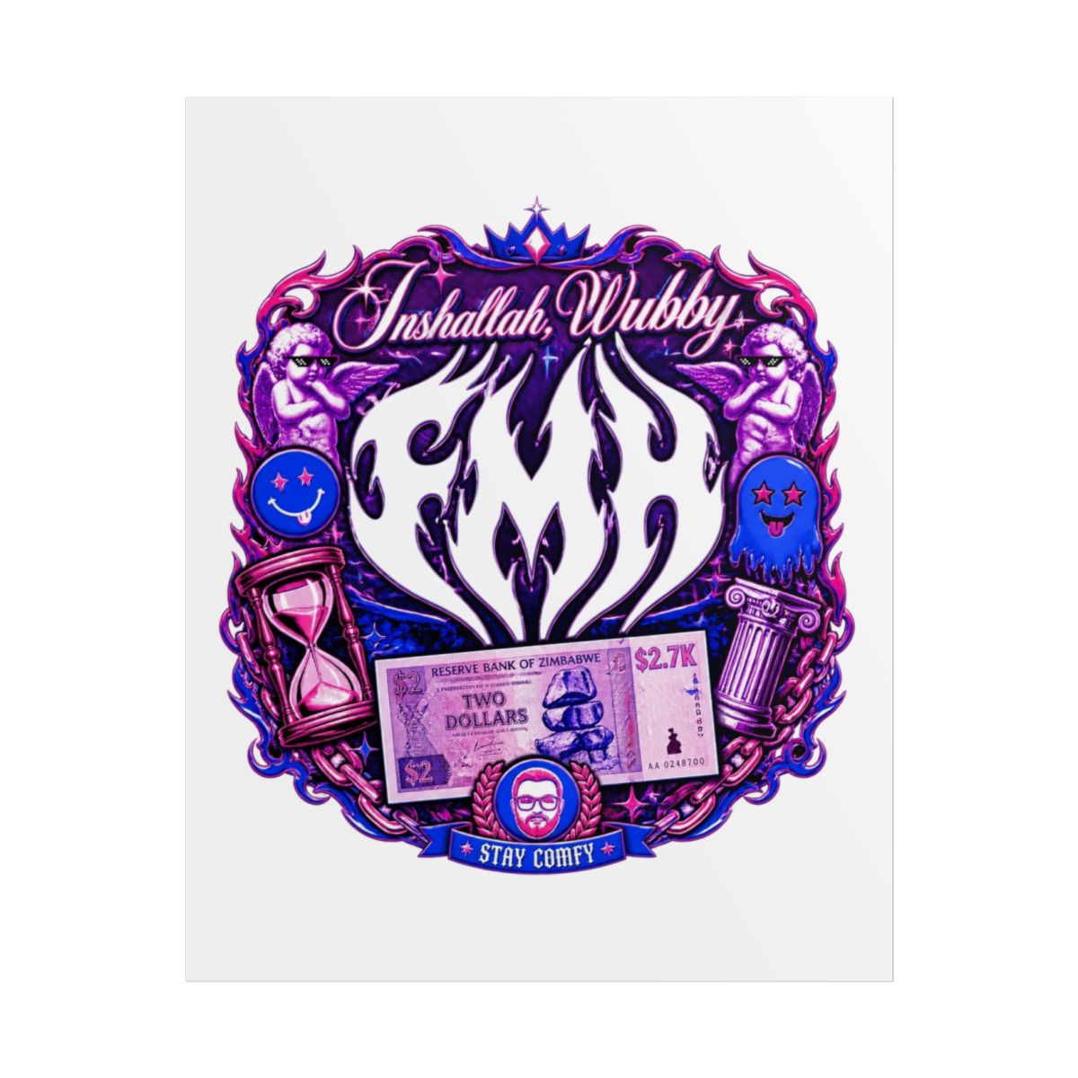 PaymoneyWubby "Inshallah, Wubby" Poster