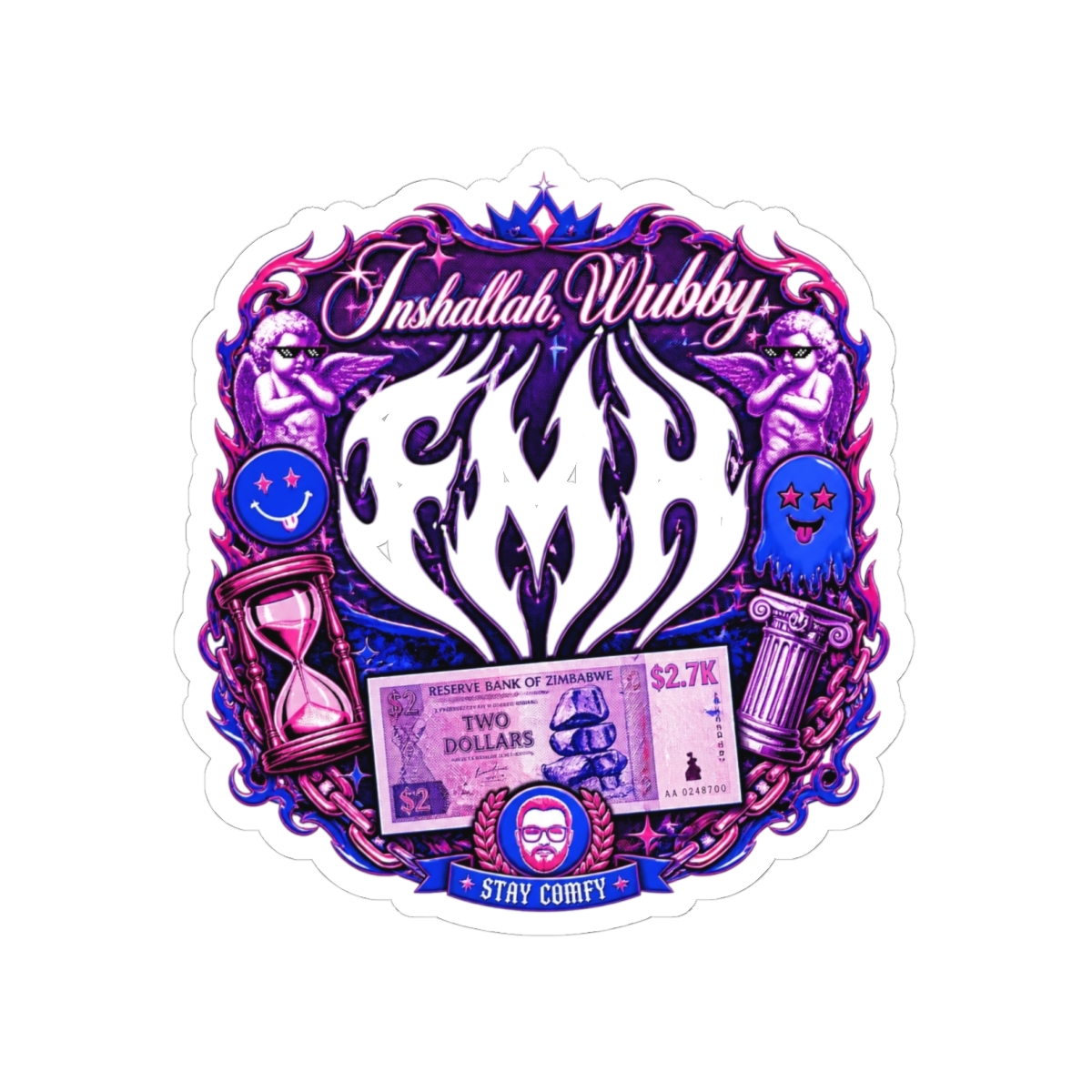 PaymoneyWubby "Inshallah, Wubby" Sticker