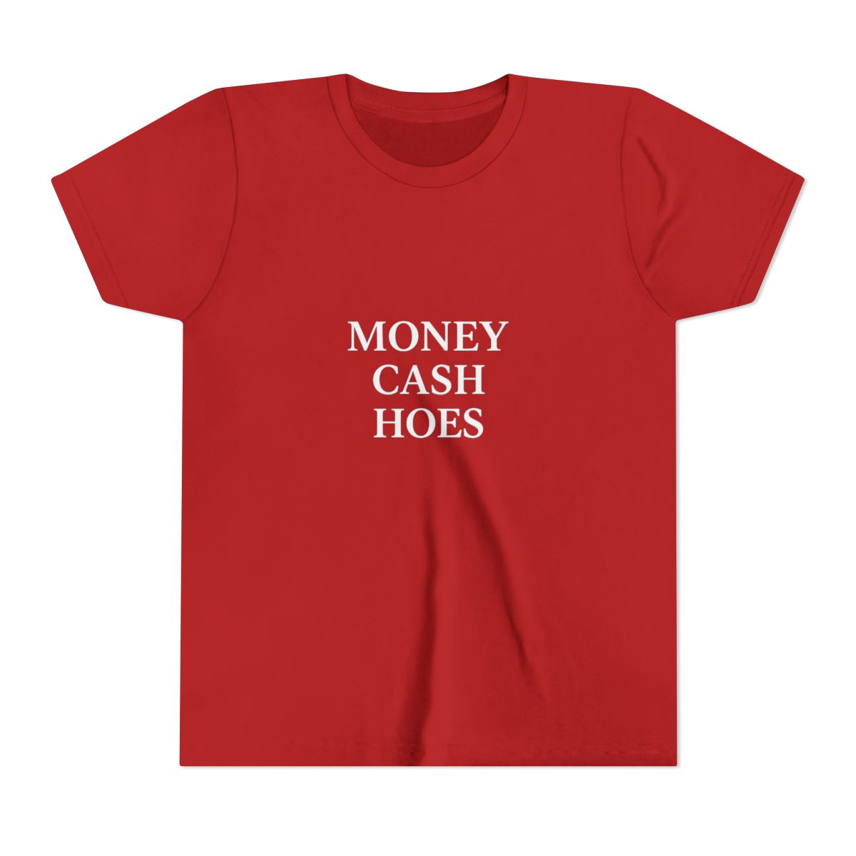 Money Cash Hoes Bold Statement Kids T Shirt